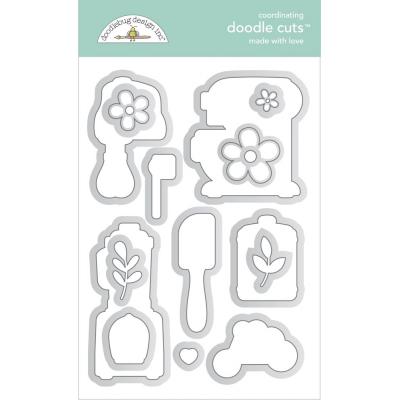 Doodlebug Made With Love Doodle Cuts - Made With Love